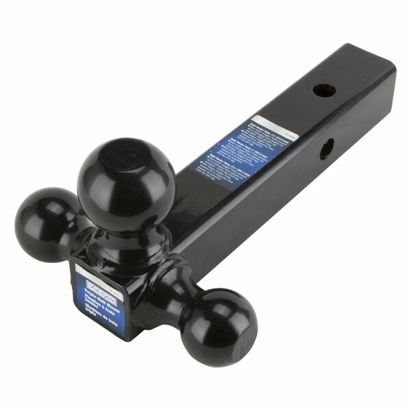 Vulcan Tri-Ball Hitch Black 8In L TBH01